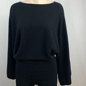 DEX Black Cashmere Sweater